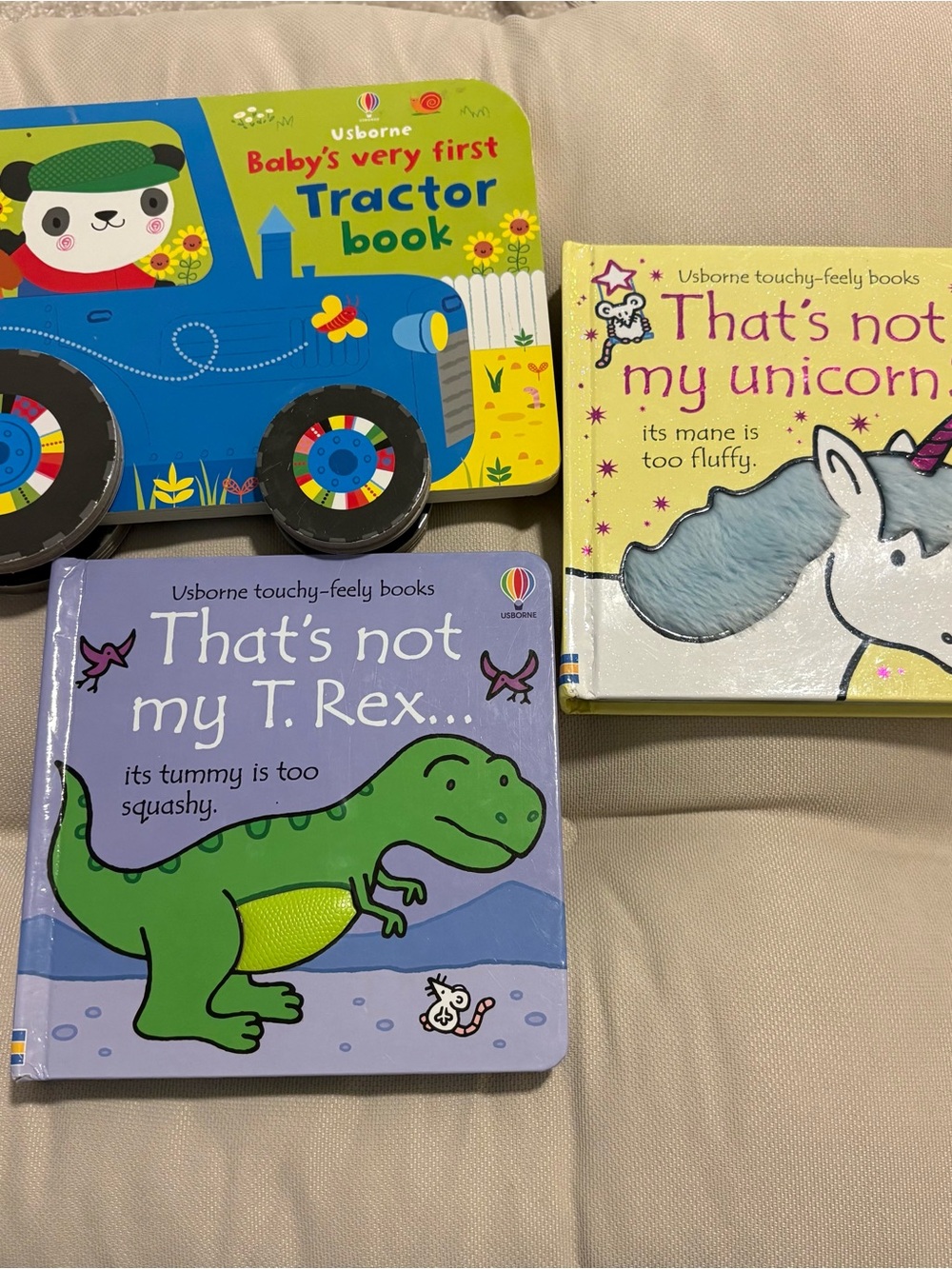 Born That's Not My T. Rex Touchy-Feely Book - Purple/Green